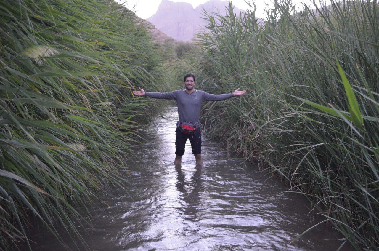 رودپیمایی در کنار محل شبمانی