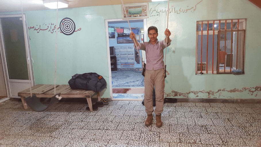 خانه آقای لاریجانی. محل گذر کوهنوردان در روستای رینه